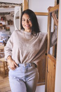 Collier diamanté à gros maillons plaqué or